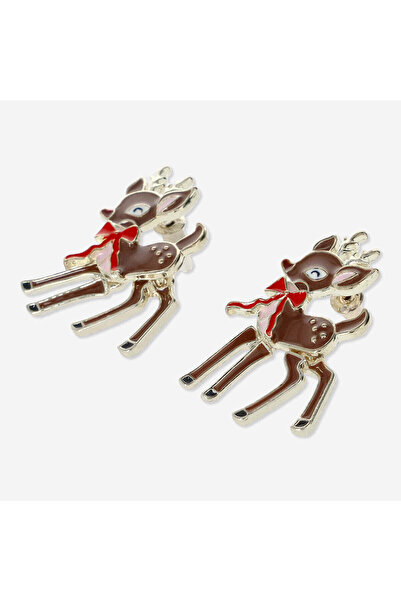 Flying Tiger Copenhagen Geyik Şekilli Küpe