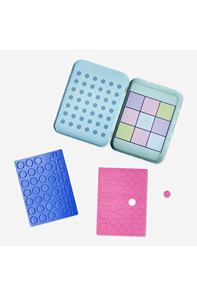 Flying Tiger Copenhagen Metal Kutuda Mini Üç Taş ve Eşleştirme Oyunu