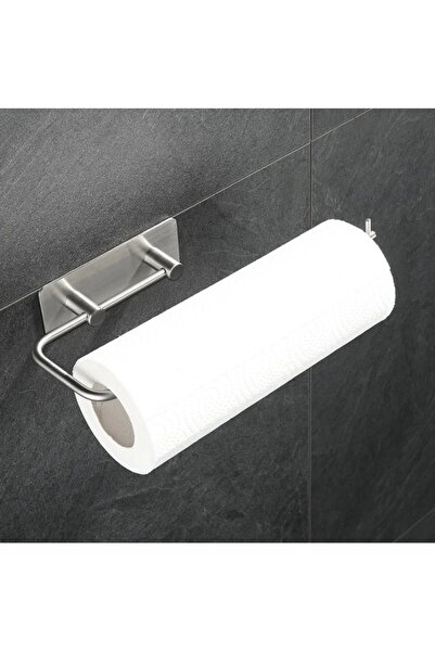 ardini KAĞIT HAVLULUK YAPIŞKANLI ÇİFT ÇUBUKLU PASLANMAZ ÇELİK KROM RENGİ