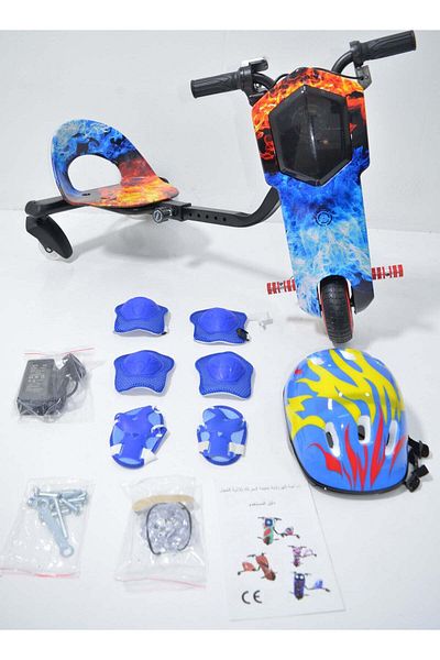 Generic Electric Scooter Drift Small with a Power of 36 Volts with Helmet and Accessories