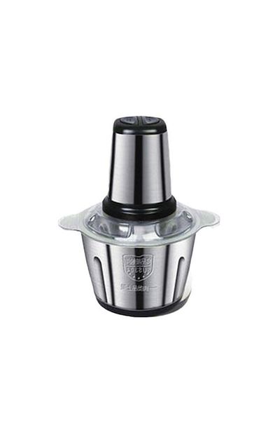 QGC Mașină de tocat carne electrică, 850W, 2 viteze, oțel inoxidabil