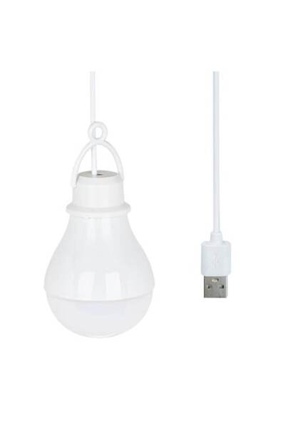 SOHO Lampă LED cu conector USB, lungime cablu 105 cm, albă