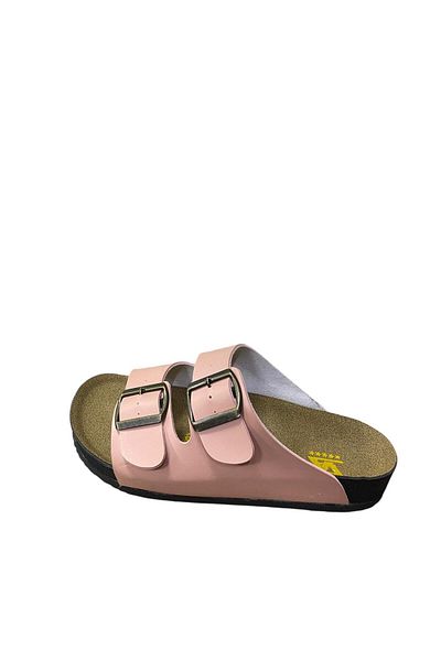 Poliva Women's Double Buckle Slippers