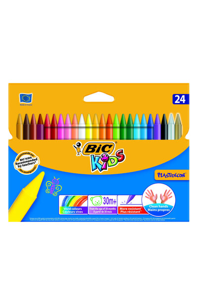 Bic Plastidecor Pastel Boya 24 Renk (8297721)