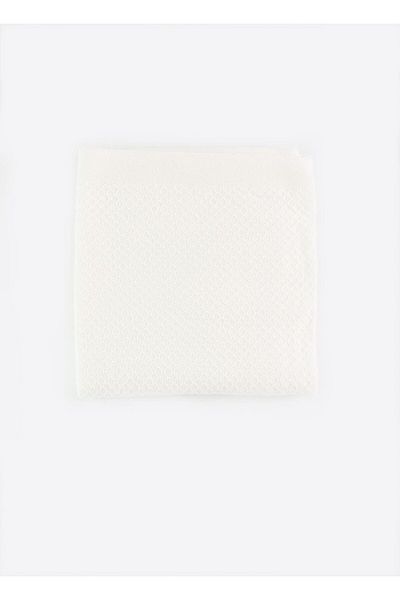kitikate Organic Knitwear Pique Blanket Ecru