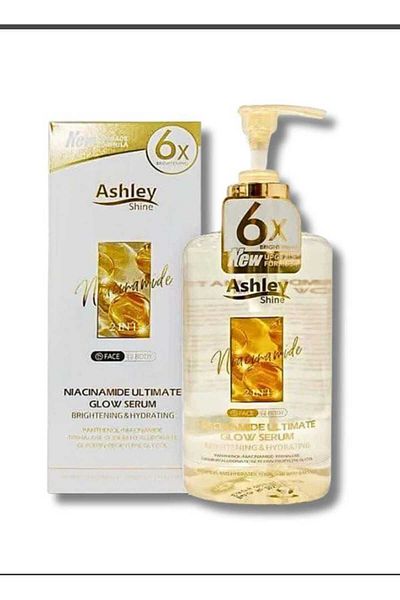 Ashley Ashley Shine Pure Niacinamide 2-in-1 Whitening & Moisturizing Face & Body Serum 520ml