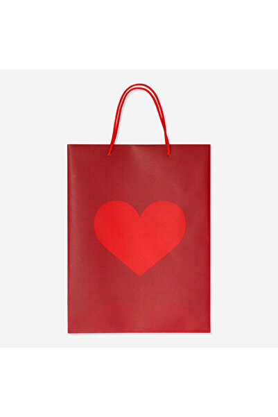 Flying Tiger Copenhagen Kalp Desenli Hediye Çantası