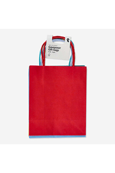 Flying Tiger Copenhagen 4'lü Renkli Hediye Çantası Seti