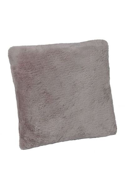 OEM Perna Decorativa de Iarna din Imitatie de Blana Taupe