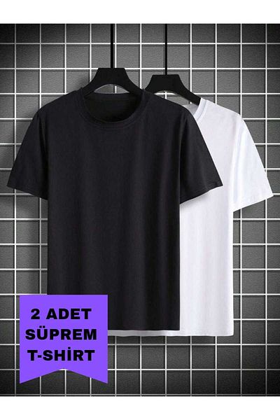 FUNSTYLE Tricou de damă din 2 piese de culoare uni