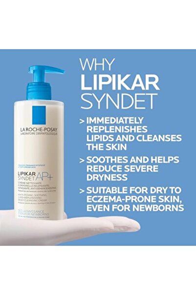 La Roche Posay Lipikar Syndet AP+ Cleansing Cream from La Roche-Posay 400ml