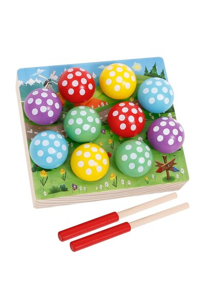 SDX Market Jucărie magnetică de pescuit Prinzător de ciuperci - Prinde viermi