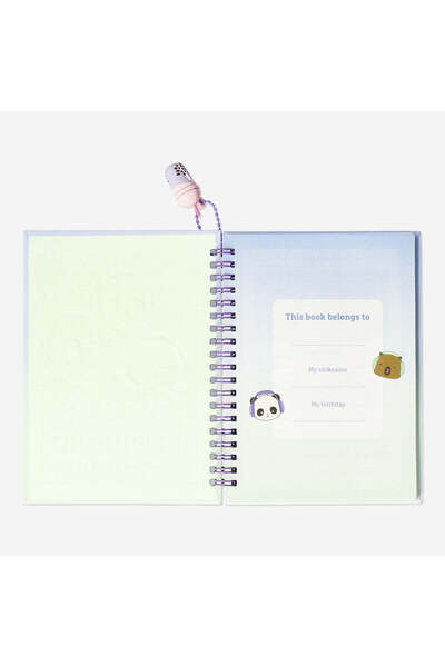 Flying Tiger Copenhagen Spiralli Arkadaşlık Günlüğü 13 cm x 18 cm