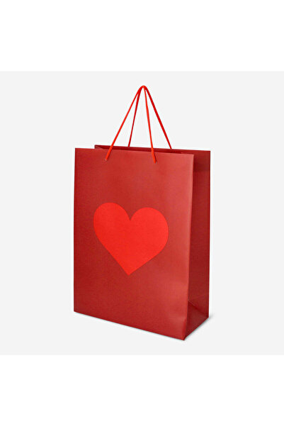 Flying Tiger Copenhagen Kalp Desenli Hediye Çantası