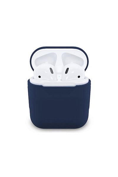 Bibilel Husă compatibilă cu Apple AirPods, bleumarin, BBL725