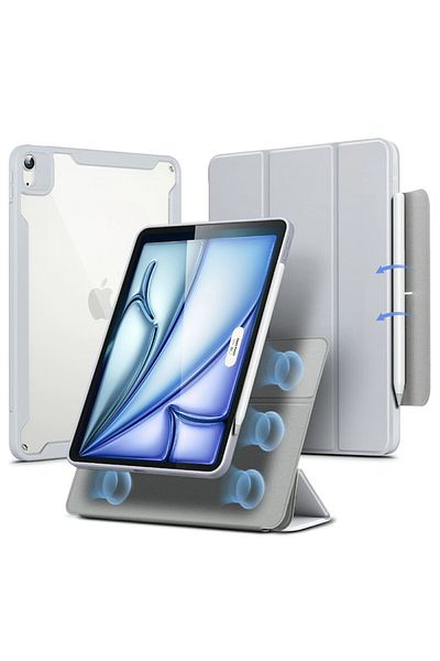 WOW Case Compatible with iPad Air 4 2020/Air 5 2022/Air 11 2024/Air 11 2025, J52, Premium Lexgard, Gray