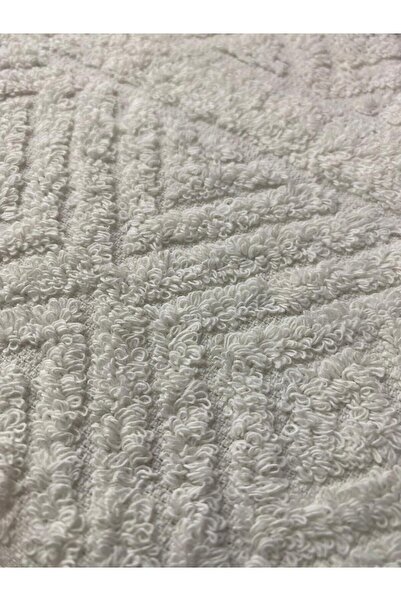 Teksev Набір з 3 рушників для ванної Karo – 100x150 см, 100% бавовна, м'яка текстура, плетений візерунок