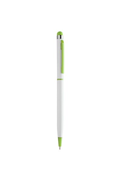 SOHO Stylus pen compatible with devices with touch screen, with pen tip, White-Green