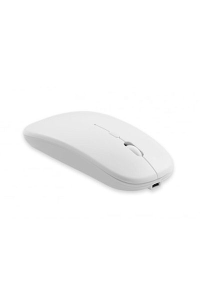 SOHO Mouse optic wireless, ultra subțire cu design ergonomic, 2,4 GHz, 10 m, 800/1600 DPI, alb