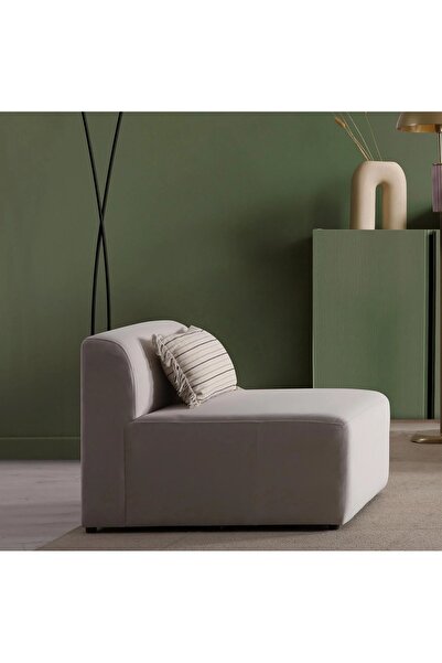 S Home Design Concept Molly Orta Modül, Keten, Kırık Beyaz