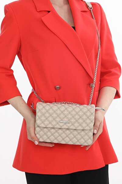 wikidayss حقيبة كروس وكتف نسائية مبطنة ومزخرفة