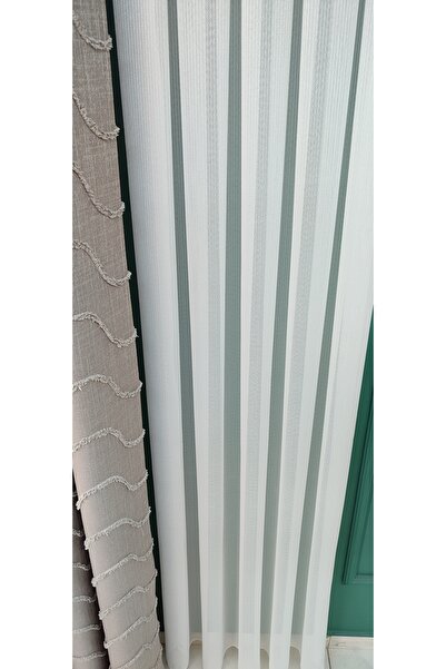 Store BALIKSIRTI TÜL PERDE ÜTÜ İSTEMEZ KIRIŞMA YAPMAZ 100*250 PİLE