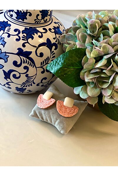 XUPING JEWELRY Pembe hasır küpe