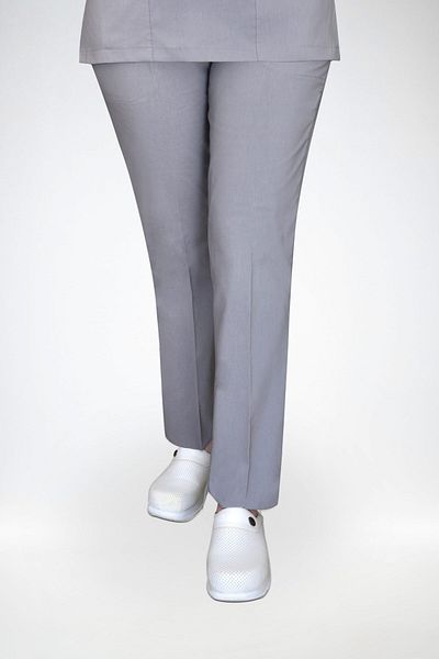 Nur Medikal Giyim Pantaloni unisex gri moale din Lycra chirurgic Doctor Uniformă inferioară pentru asistentă