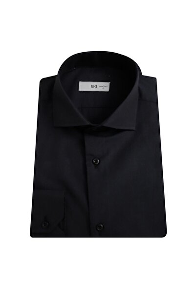 Uki ANTRASİT Comfort Fit Uzun Kol Gömlek