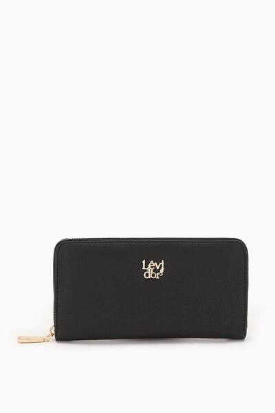 WALKWAY 910032 Wallet Black Women's Wallet Levidor