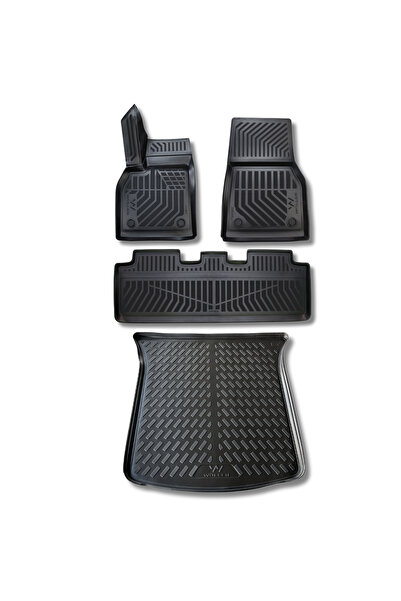 wöller Yeni Tesla Model Y Juniper Paspas Bagaj Havuzu Set 2025 Sonrası Uyumlu 3d Ultraflex Set