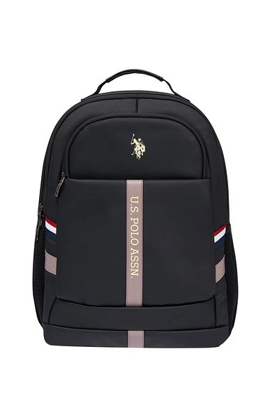 U.S. Polo Assn. School Backpack, Pencil Bag, Steel Flask 600 ml Premium Set