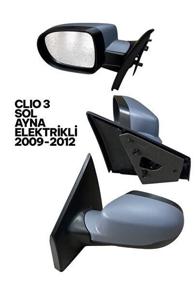 İthal CLIO 3 SOL AYNA ELEKTRİKLİ 2009-2012 7701071871