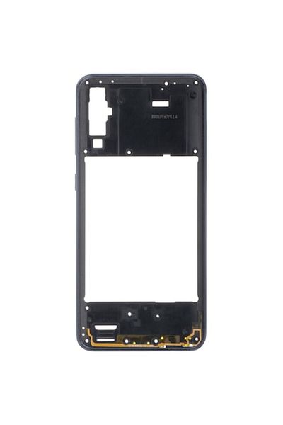 Samsung Ramă centrală pentru Galaxy A50 A505, neagră