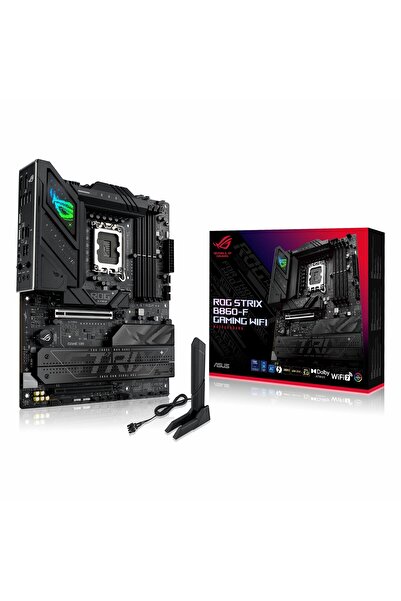 ASUS ROG Strix B860-F Gaming WiFi DDR5 (9066MHz)OC M.2 HDMI/USB-C PCIe 5.0 1851P ATX Anakart