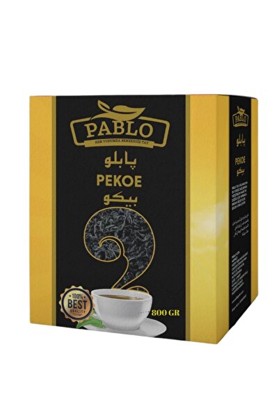 Pablo Pekoe ithal seylan sri Lanka kaçak siyah çay 800 gr