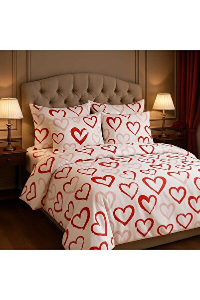 Loova lenjerie de pat pentru două persoane '' husă de pilotă +elastic cearșaf...