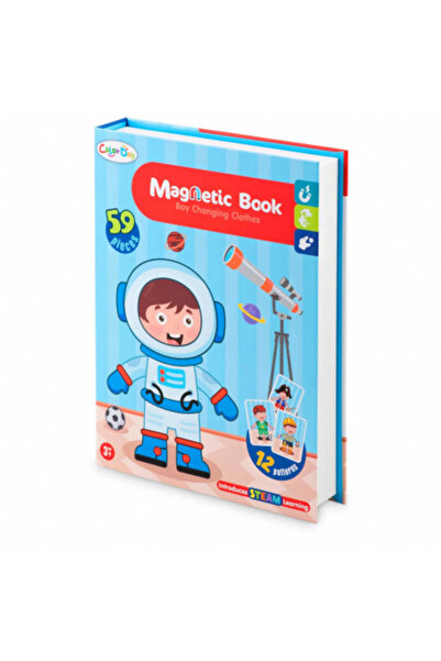 Ricokids Carte magnetica, cu 66 de elemente, carduri cu 2 fete, Ricokids, RK-770