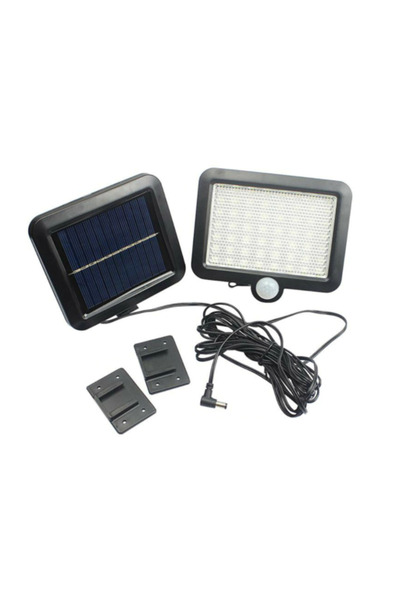 KlaussTech Lampă solară multifuncțională cu energie solară, 56 de surse de il...