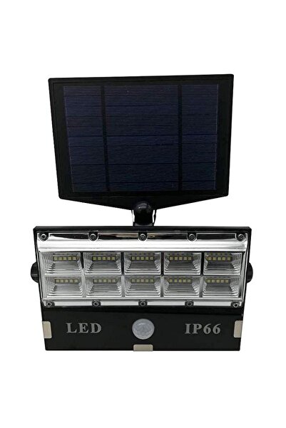 KlaussTech Lampă cu panou solar LED, senzor de mișcare, impermeabilă, baterie...