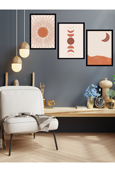 Shuttle Park 3 τεμαχίων Ειδικού Σχεδιασμού Ξύλινο Διακοσμητικό Φεγγάρι Καλλιτ...