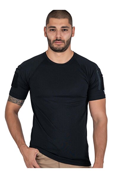 Wolff Combat Tactical taktik yuvarlak bisiklet yaka pamuklu nefes alan outdoor T-shirt- 801