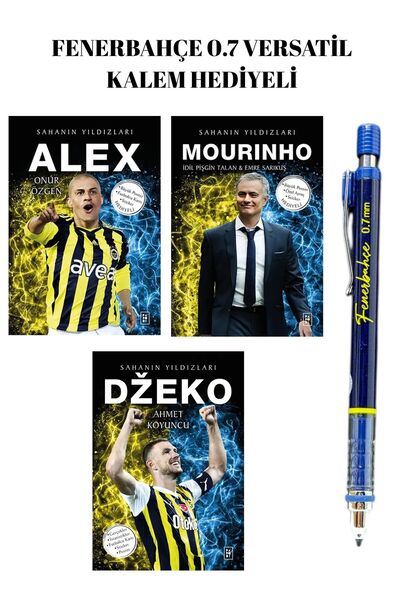 Parodi Yayınları Sahanın Yıldızları- Alex - Mourinho - Džeko - Poster Hediyeli