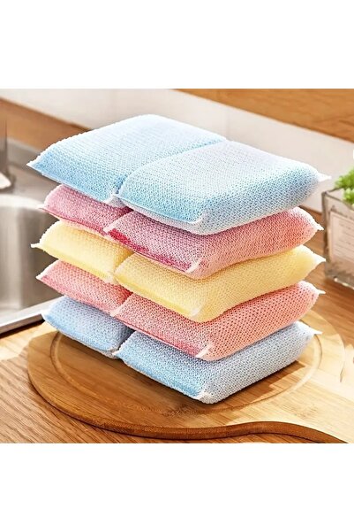 VENON ♥️ 9 Pcs ♥️ Honeycomb Textured Dish Sponge Magic Practical Sponge Socialite Sponge