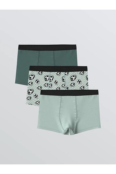 LC Waikiki Boxeri pentru băieți cu model LCW Kids 3 piese (W5)