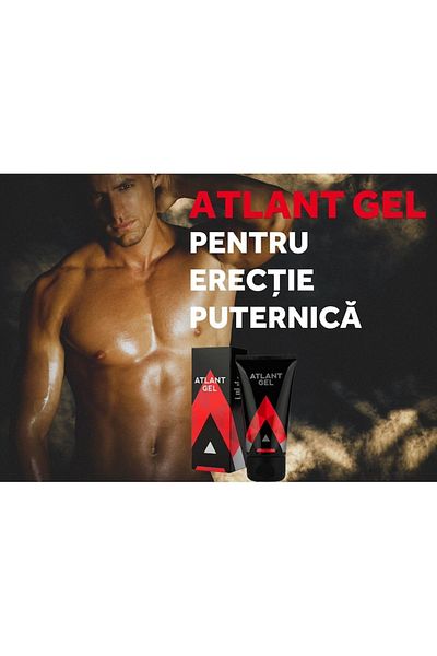 Bioterra Atlant Gel, pentru mărirea zonei intime și o erecție puternică, 50 ml