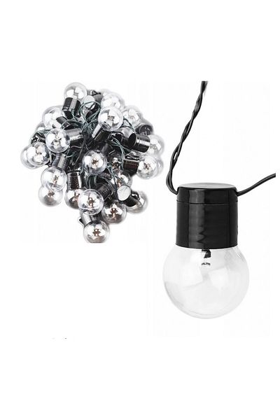 KlaussTech Ghirlandă luminoasă cu baterie fără fir 2m 10 buc G40 transparentă