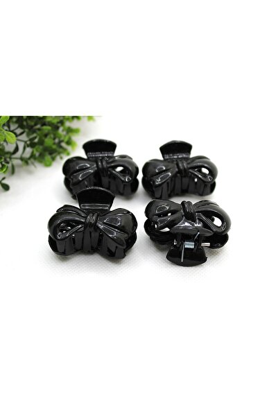 Tezcan Aksesuar 4 سم نماذج مشابك متنوعة منقوشة 4 قطع