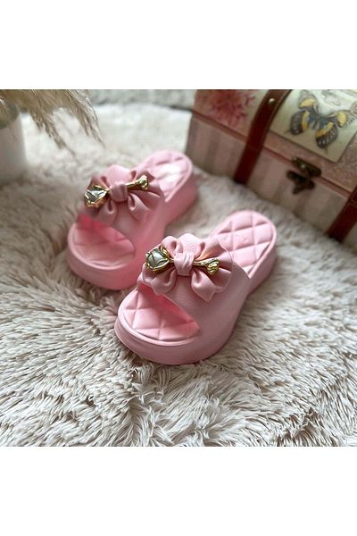 dehaine Women's casual slippers, comfortable, Clogs style, Pink, XF42