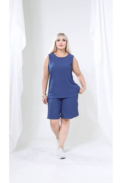 garajmood Black Wrinkled Fabric Plus Size Shorts Suit